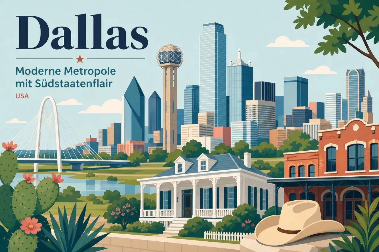 Dallas: Moderne Metropole mit Südstaatenflair