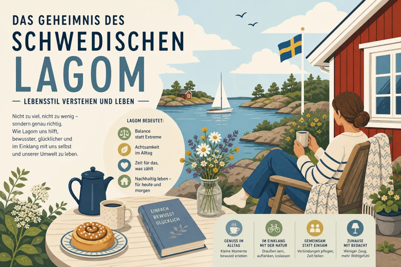 Das Geheimnis des schwedischen Lagom Lebensstil verstehen und leben