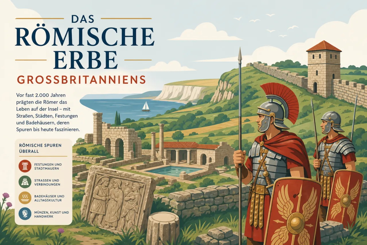 Das römische Erbe Großbritanniens - Von Hadrianswall bis zu antiken Bädern