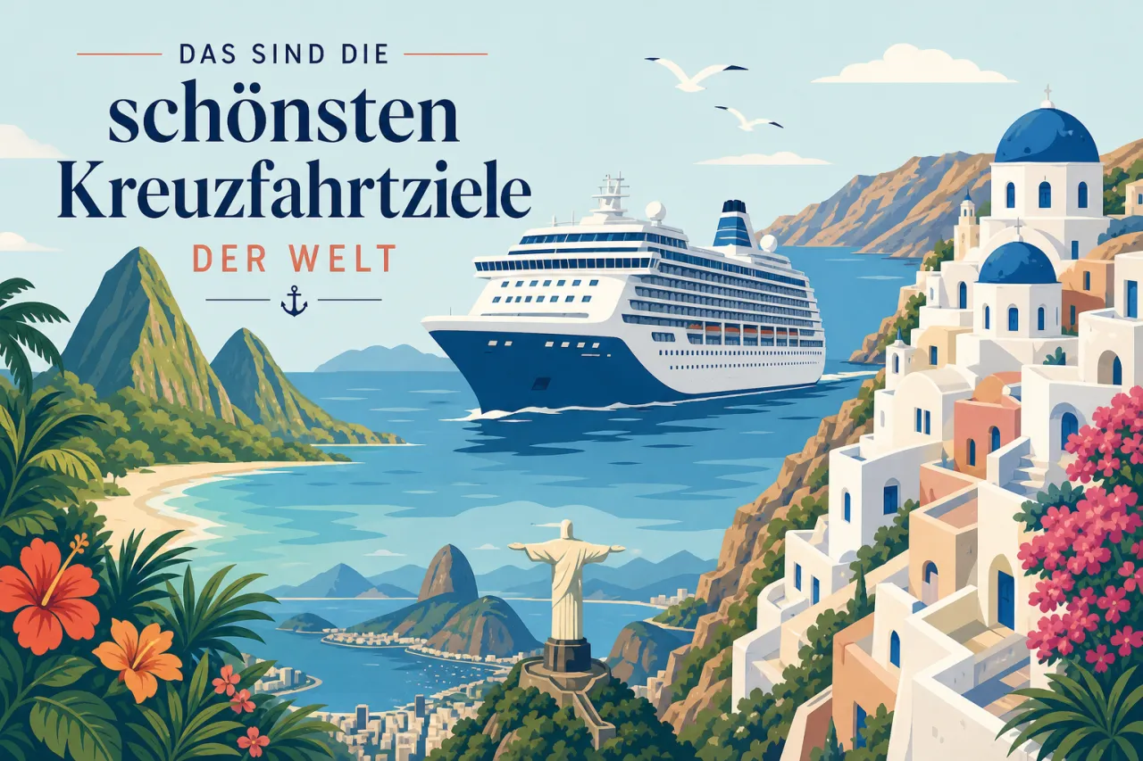 Das sind die schönsten Kreuzfahrtziele der Welt