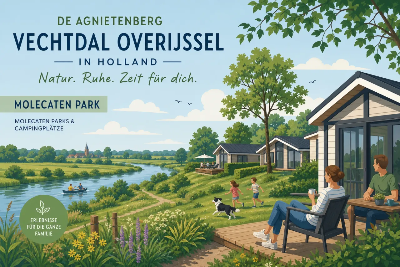 De Agnietenberg Vechtdal Overijssel in Holland (Molecaten Park)