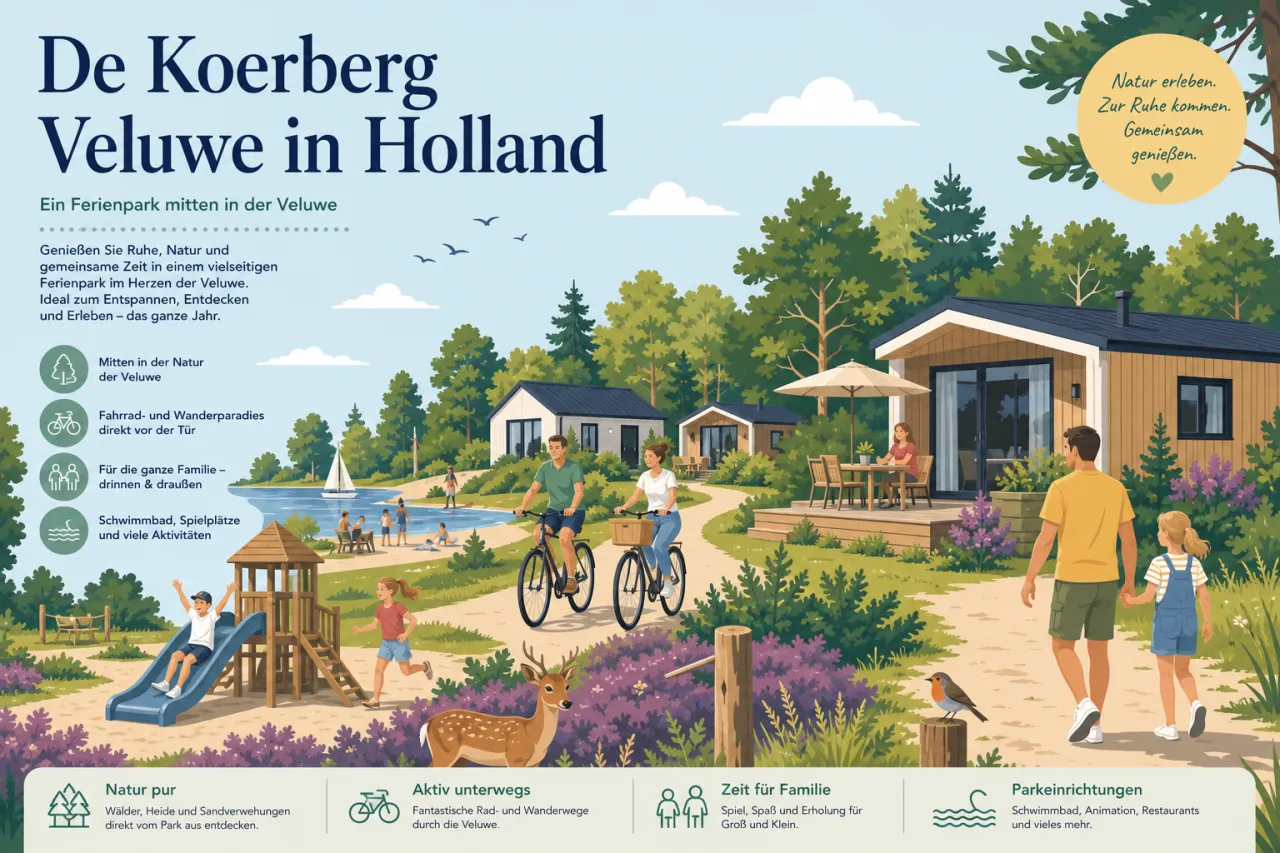 De Koerberg Veluwe in Holland (Molecaten Park)