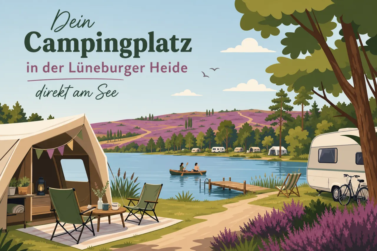 Dein Campingplatz in der Lüneburger Heide direkt am See