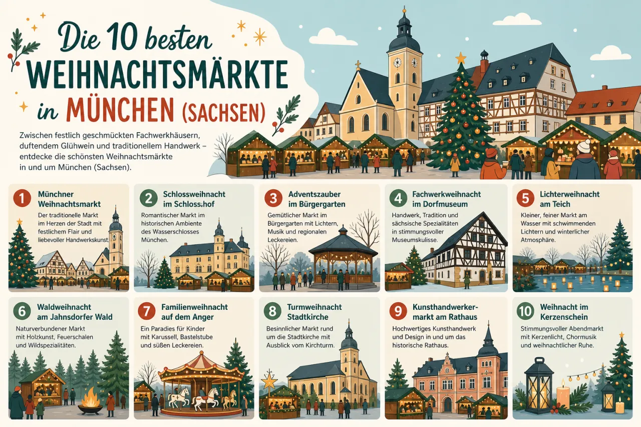 Die 10 besten Weihnachtsmärkte in München