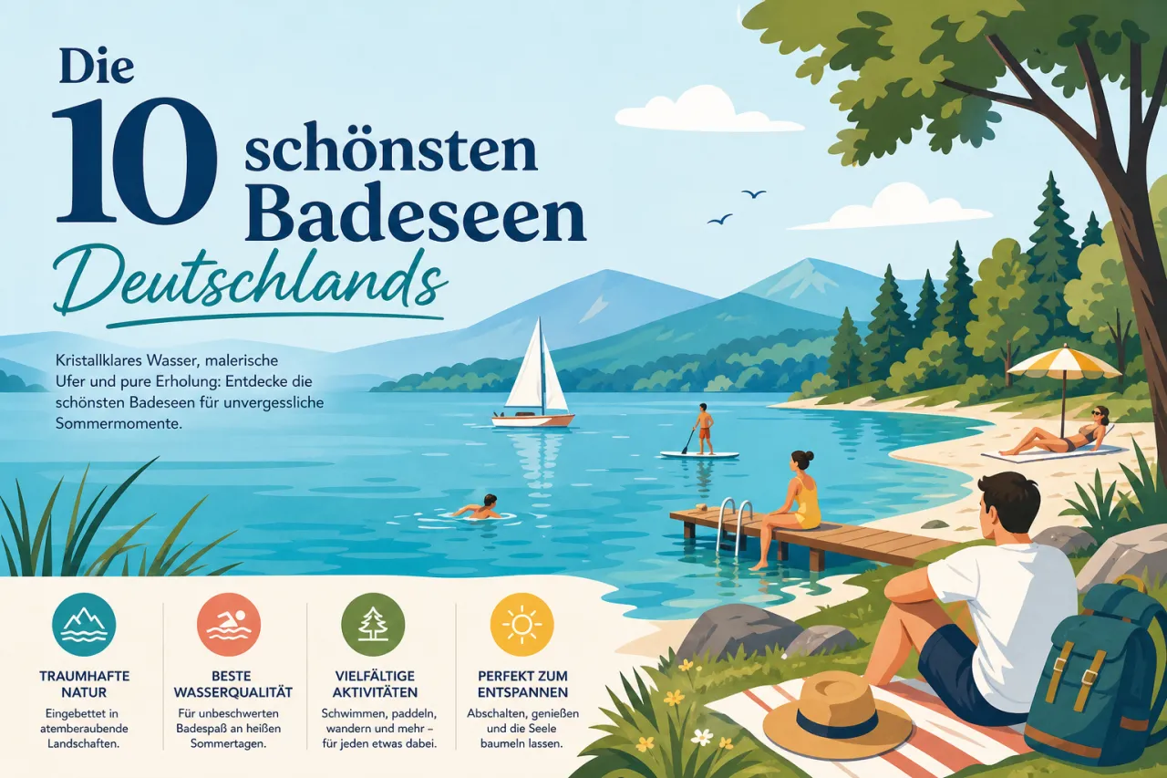 Die 10 schönsten Badeseen Deutschlands