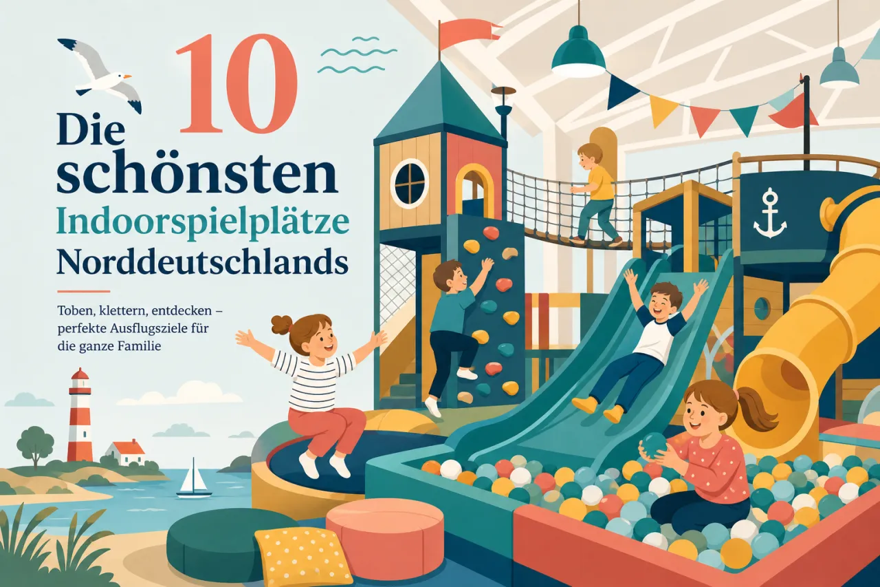 Die 10 schönsten Indoorspielplätze Norddeutschlands