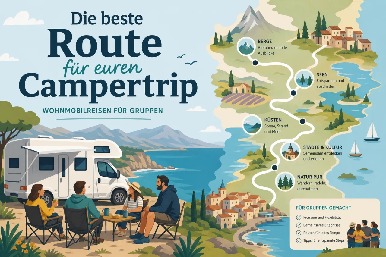 Die beste Route für euren Campertrip