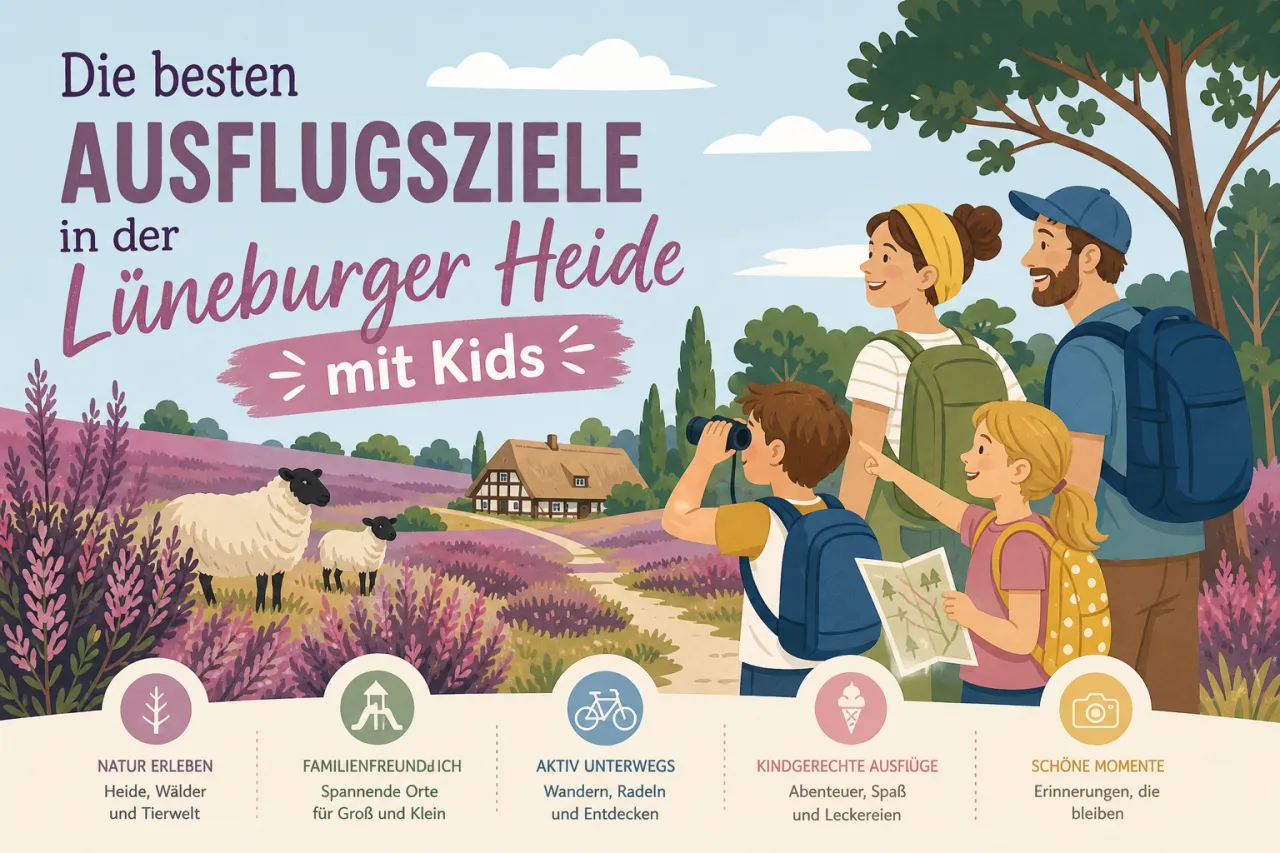 Die besten Ausflugsziele in der Lüneburger Heide mit Kids