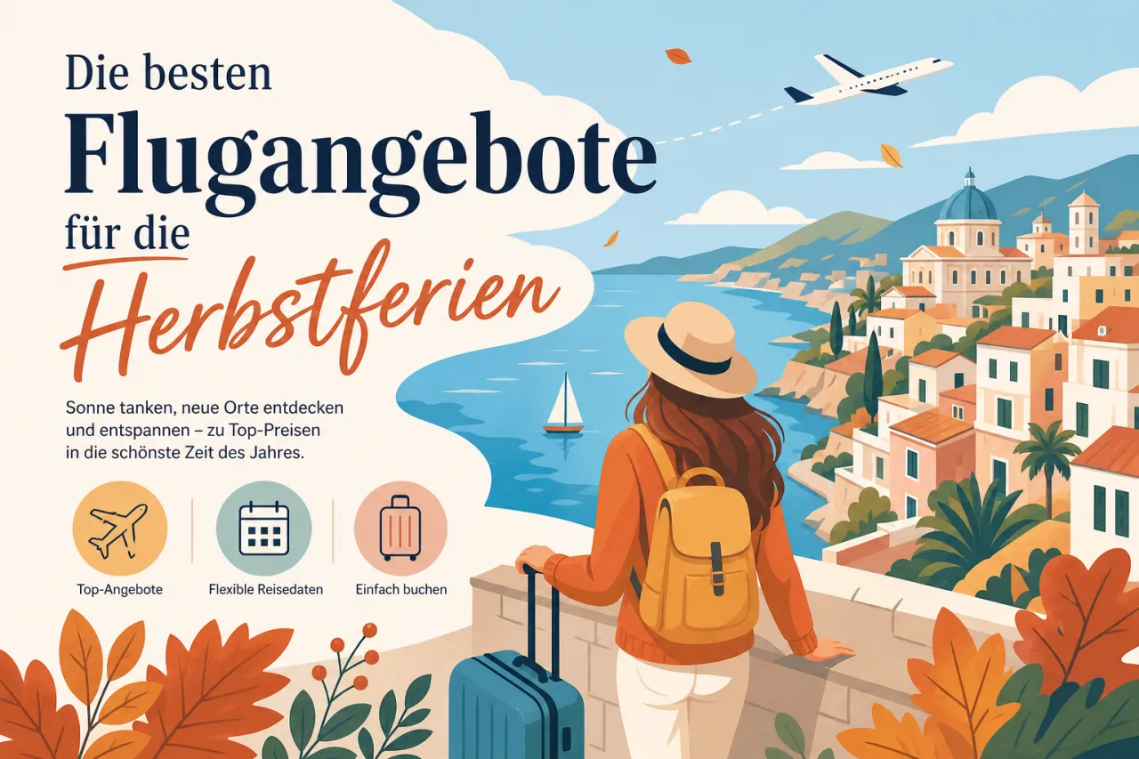 Die besten Flugangebote für die Herbstferien