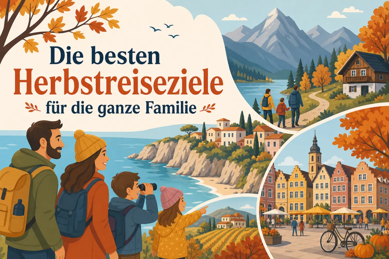Die besten Herbstreiseziele für die ganze Familie