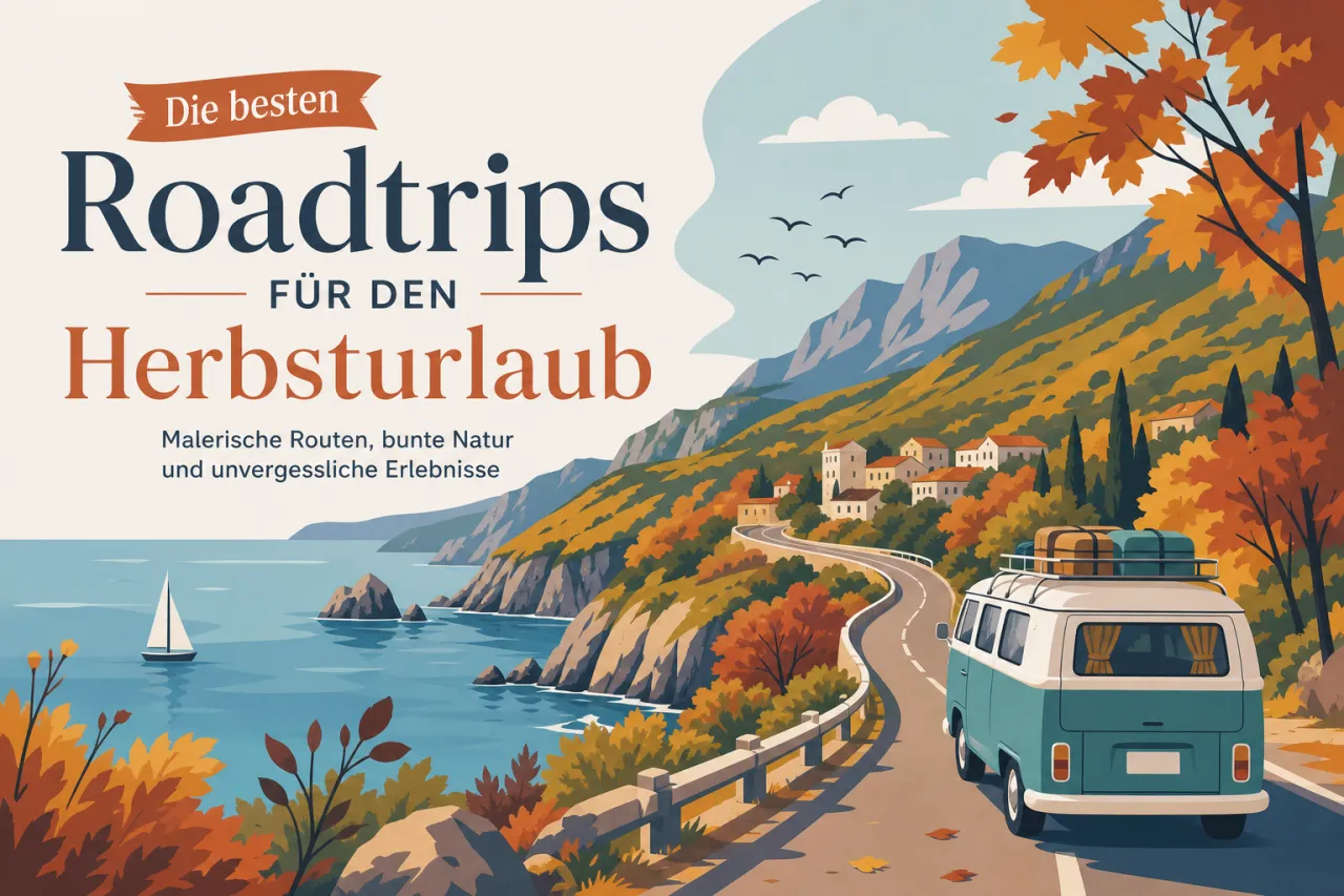 Die besten Roadtrips für den Herbsturlaub
