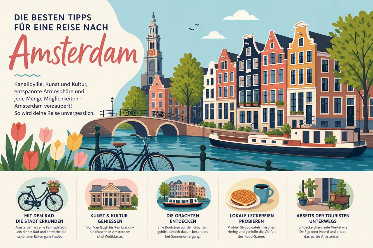 Die besten Tipps für eine Reise nach Amsterdam