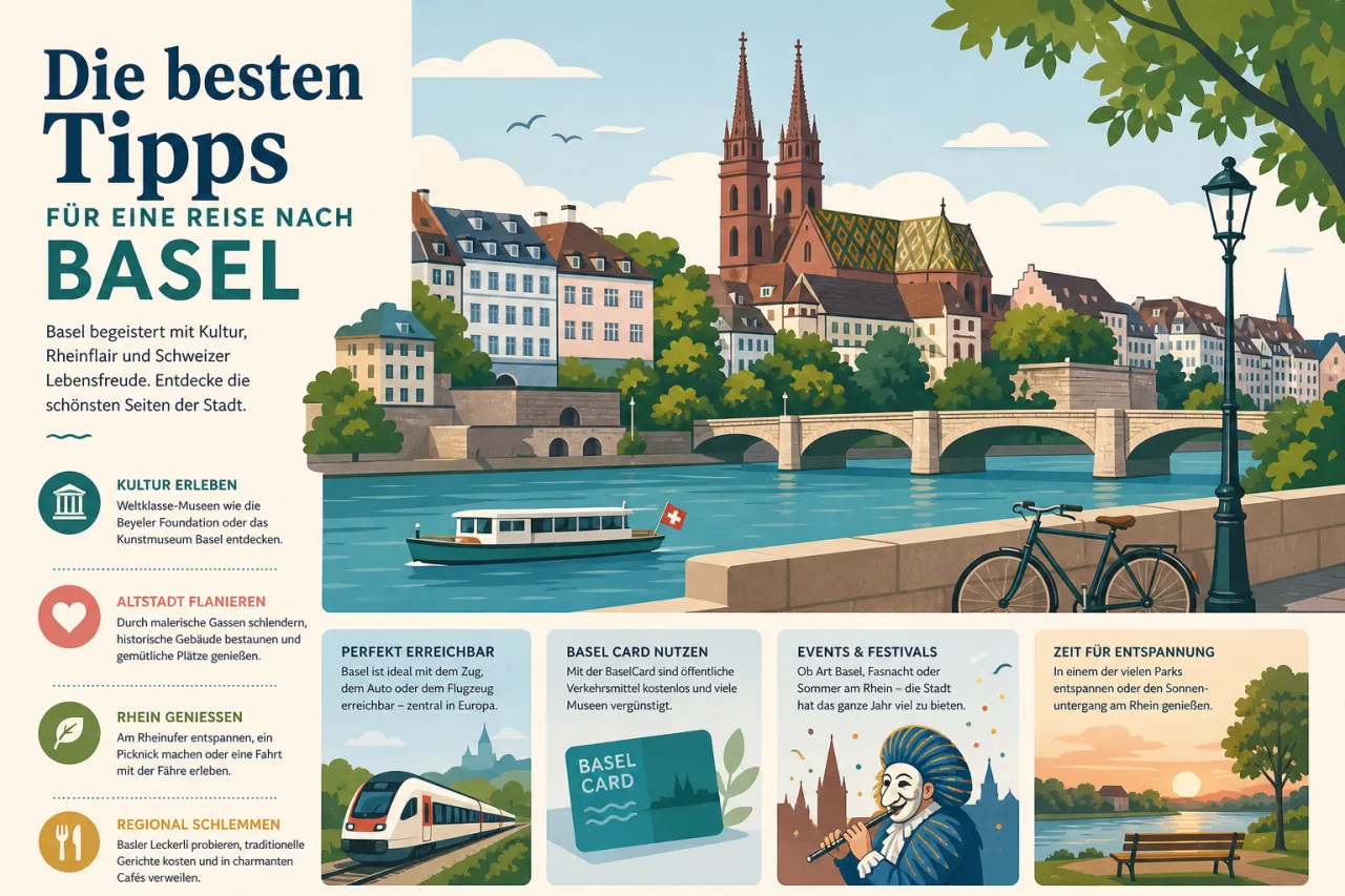 Die besten Tipps für eine Reise nach Basel