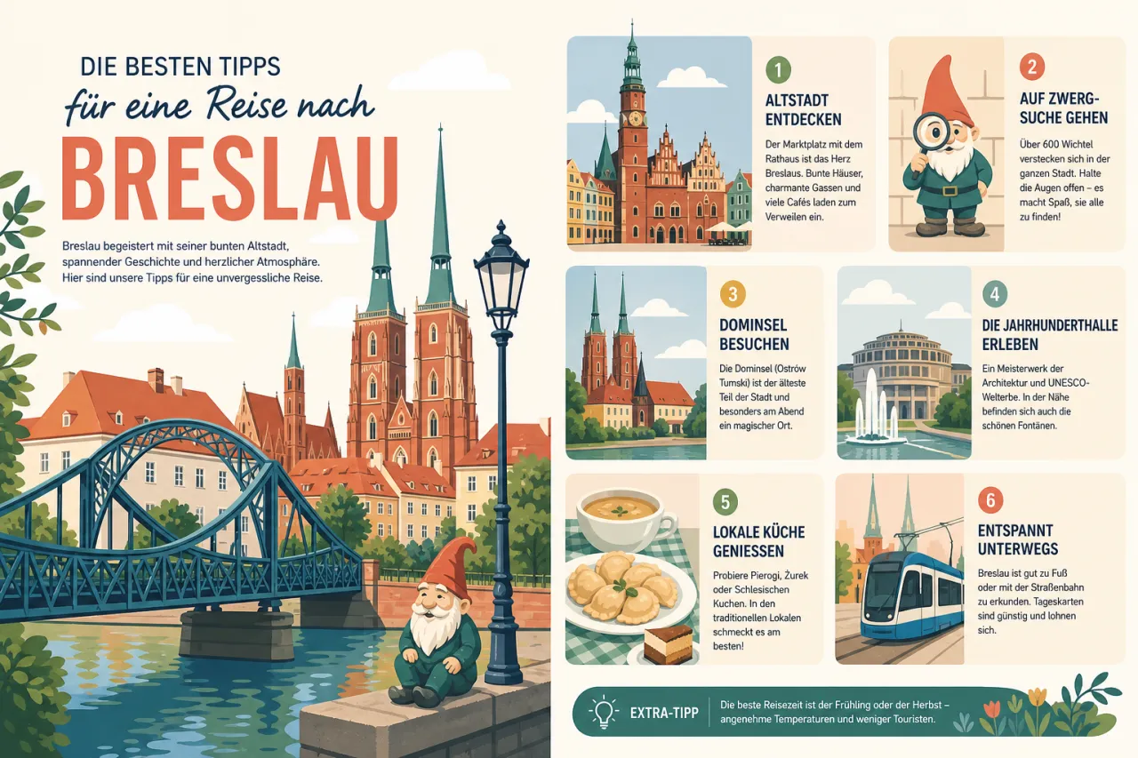 Die besten Tipps für eine Reise nach Breslau