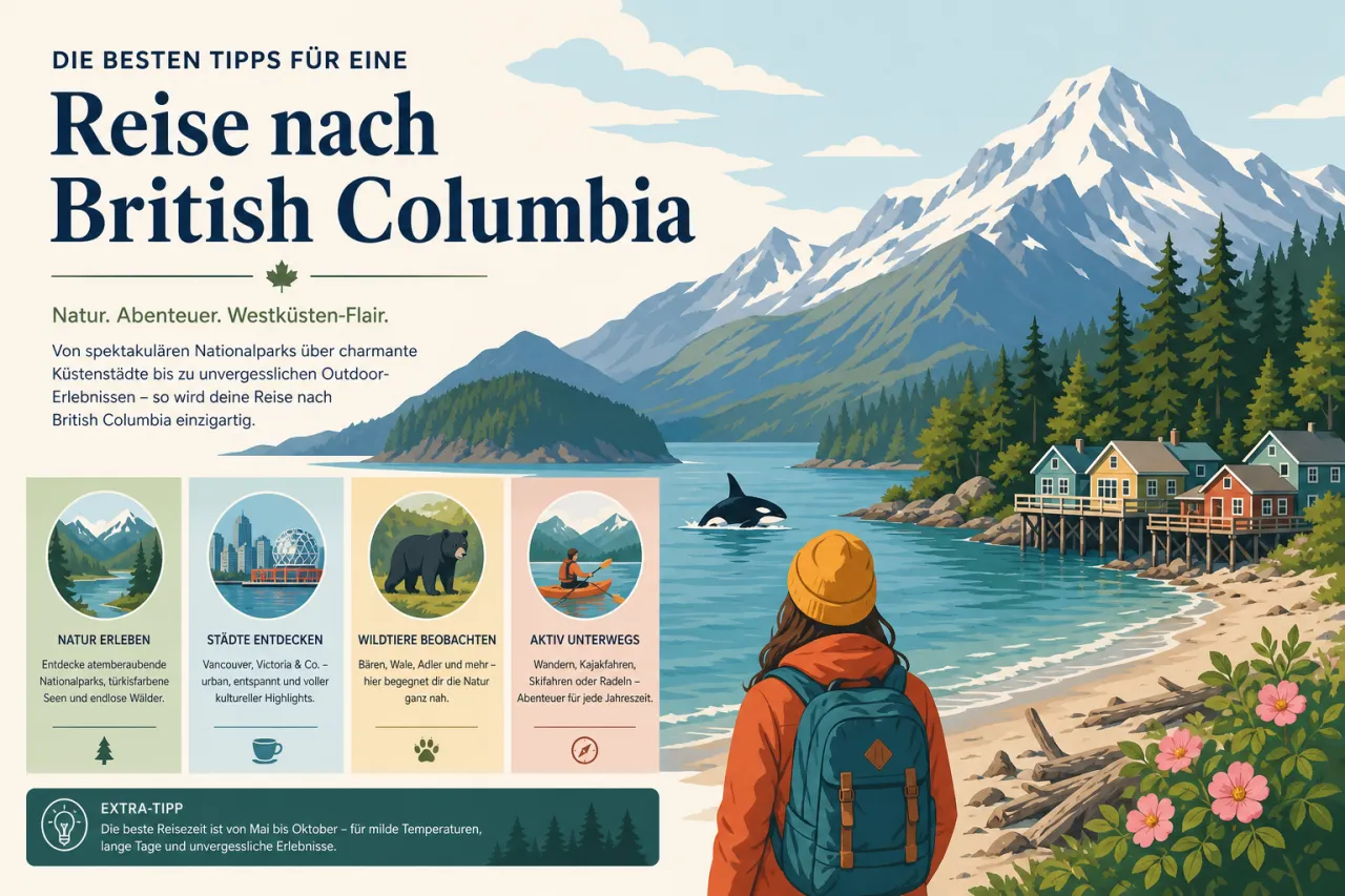Die besten Tipps für eine Reise nach British Columbia