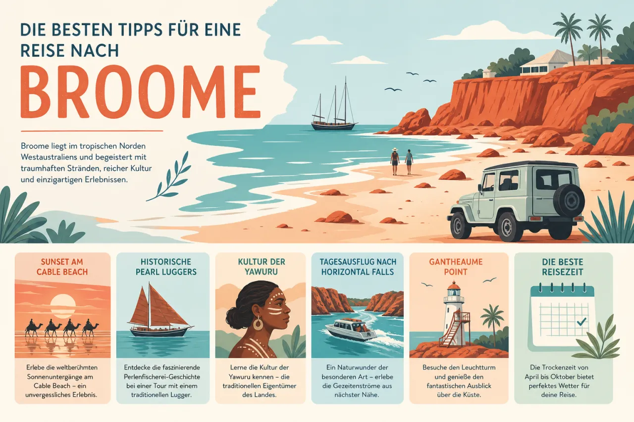 Die besten Tipps für eine Reise nach Broome