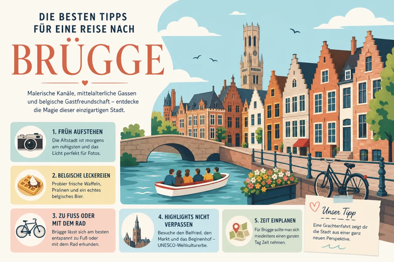 Die besten Tipps für eine Reise nach Brügge