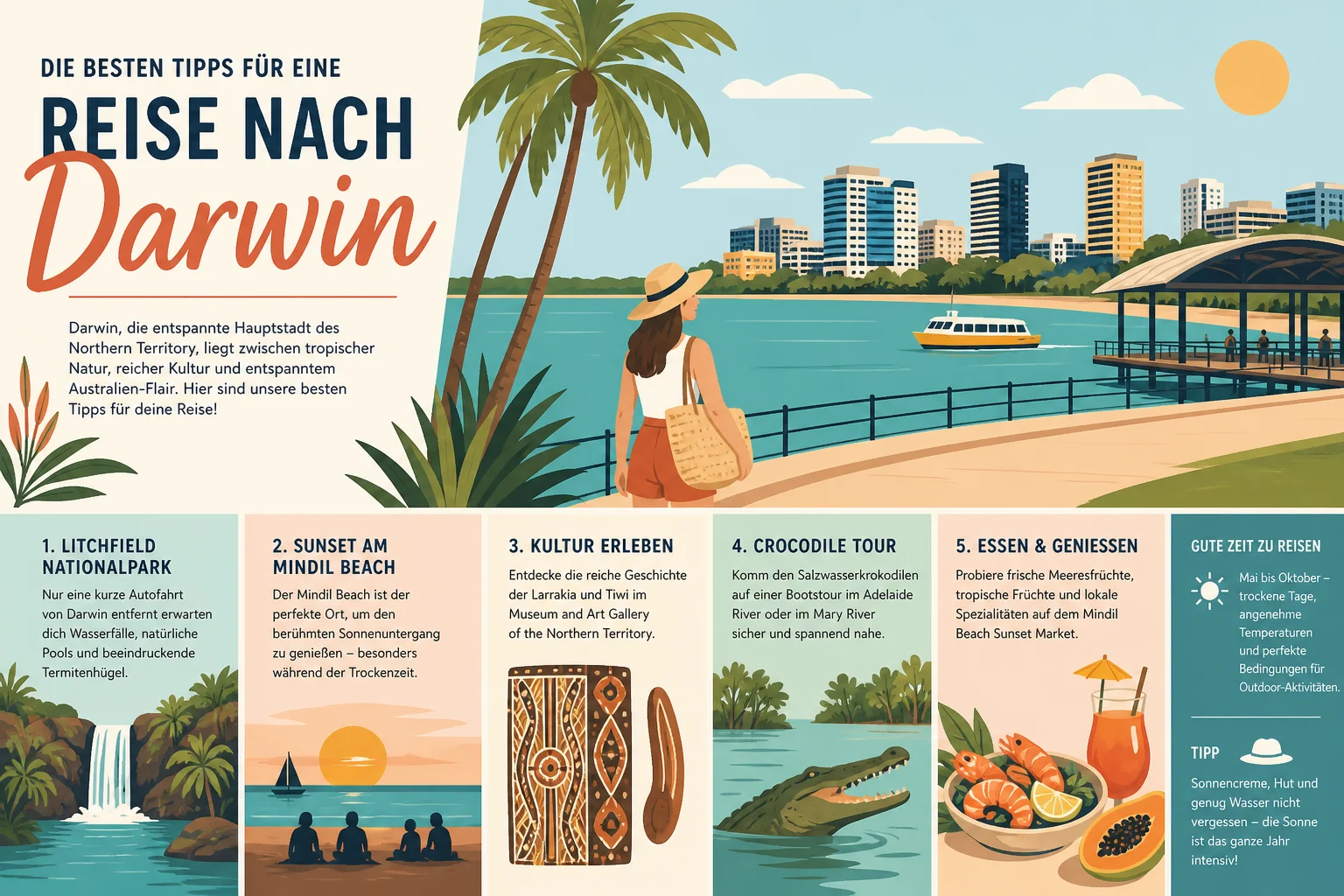 Die besten Tipps für eine Reise nach Darwin