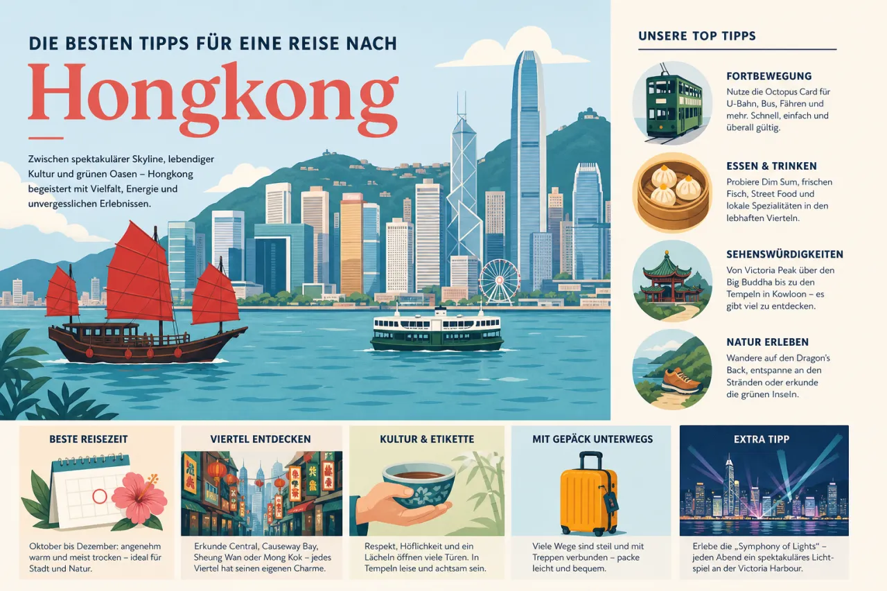 Die besten Tipps für eine Reise nach Hongkong