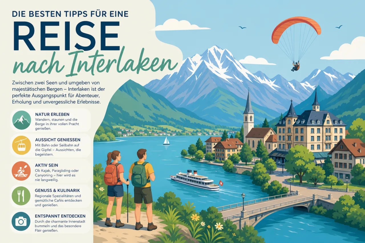 Die besten Tipps für eine Reise nach Interlaken