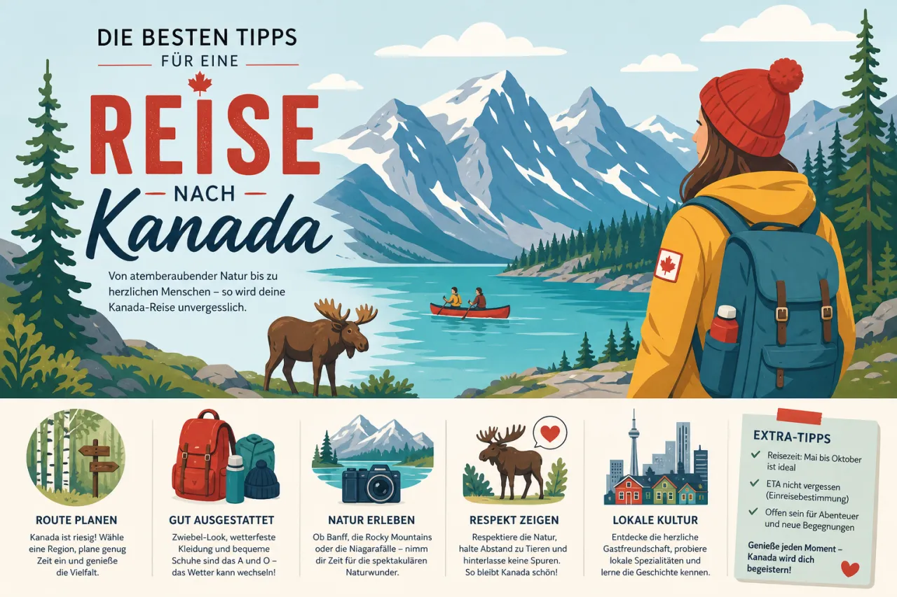 Die besten Tipps für eine Reise nach Kanada