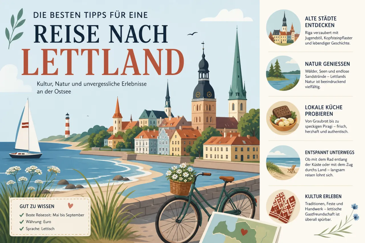 Die besten Tipps für eine Reise nach Lettland