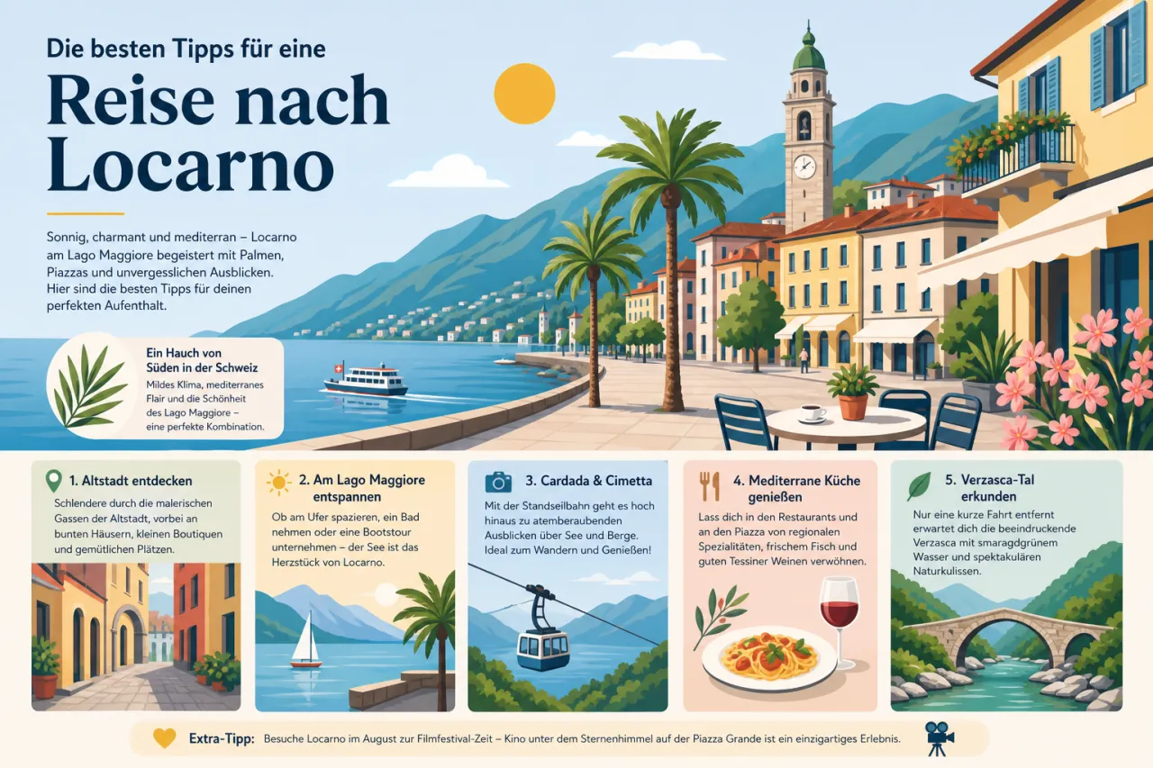 Die besten Tipps für eine Reise nach Locarno