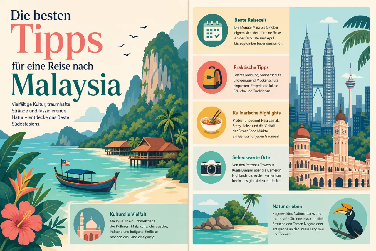Die besten Tipps für eine Reise nach Malaysia