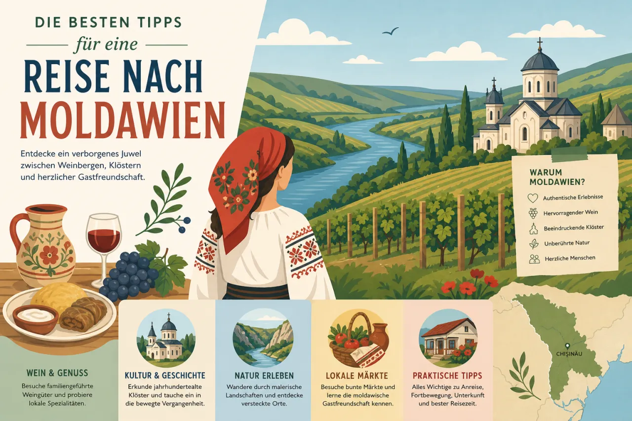 Die besten Tipps für deine Reise nach Moldawien