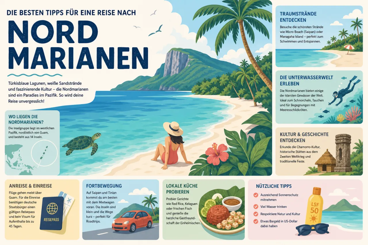 Die besten Tipps für eine Reise nach Nordmarianen
