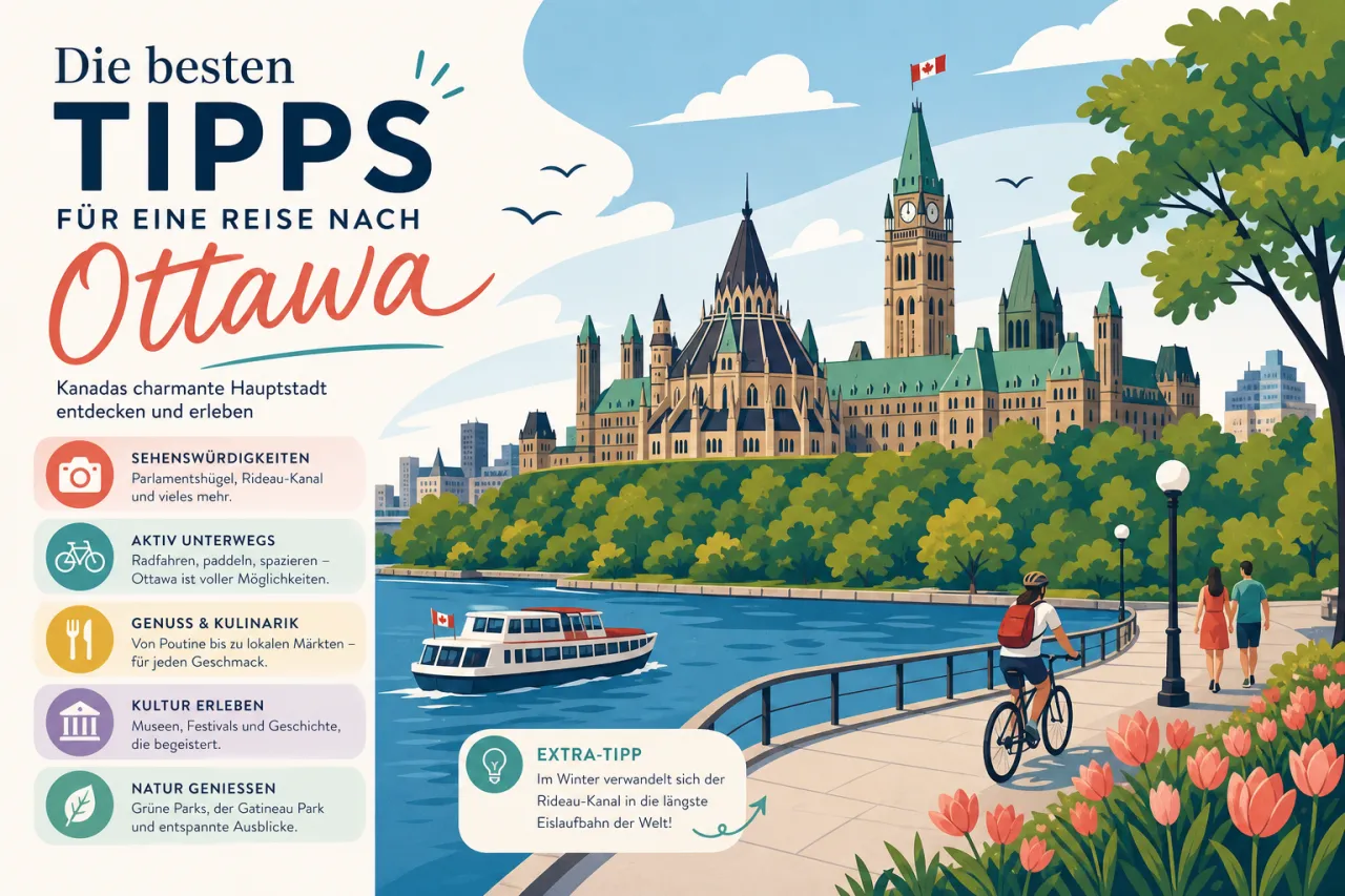 Die besten Tipps für eine Reise nach Ottawa