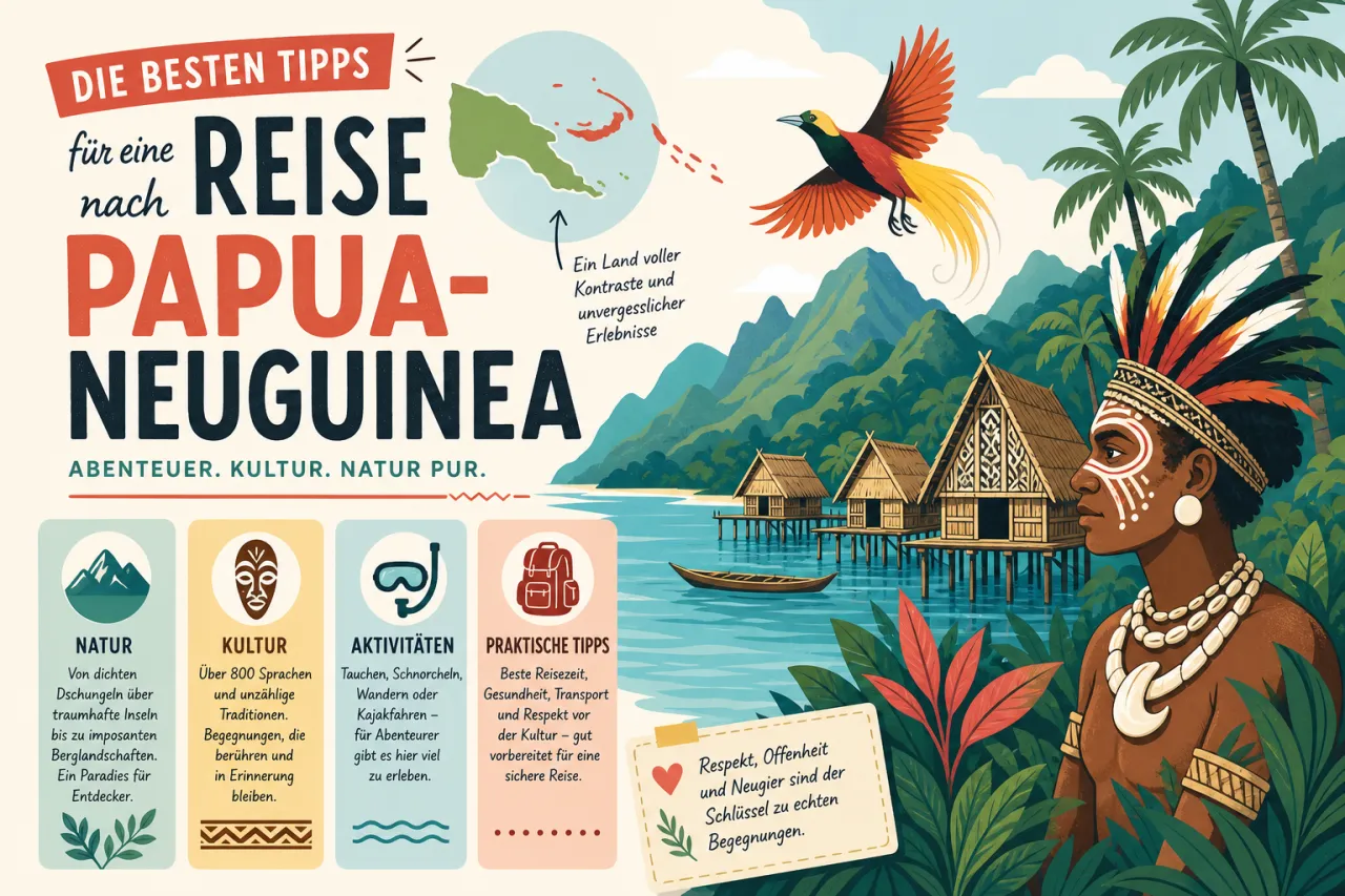 Die besten Tipps für eine Reise nach Papua-Neuguinea
