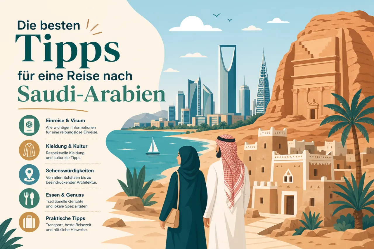 Die besten Tipps für eine Reise nach Saudi-Arabien