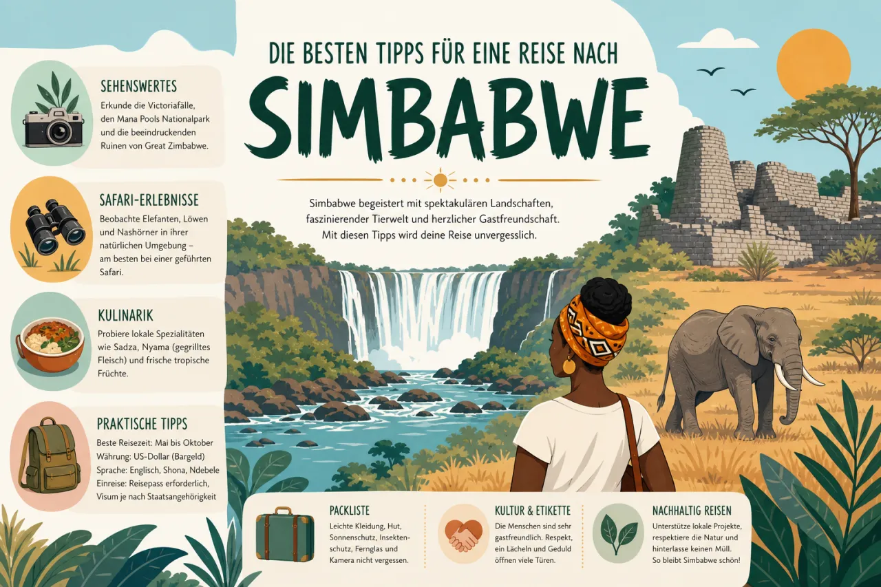 Die besten Tipps für eine Reise nach Simbabwe