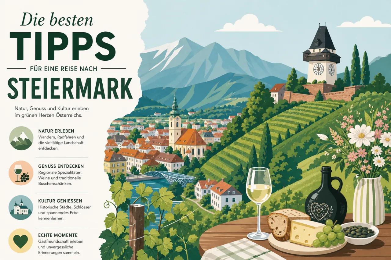 Die besten Tipps für eine Reise nach der Steiermark