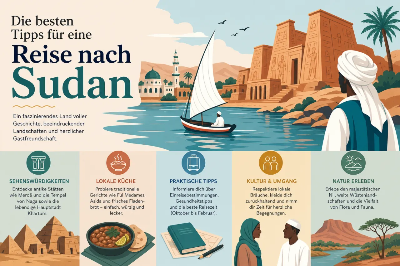 Die besten Tipps für eine Reise nach Sudan