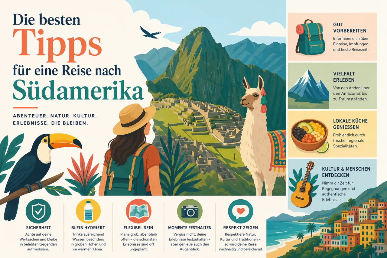 Die besten Tipps für deine Reise nach Südamerika