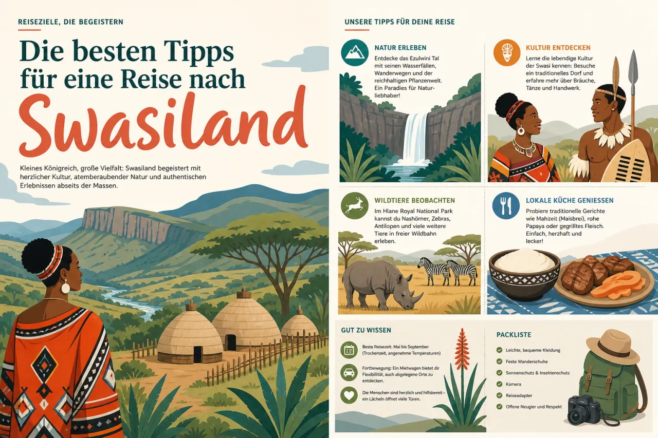 Die besten Tipps für eine Reise nach Eswatini
