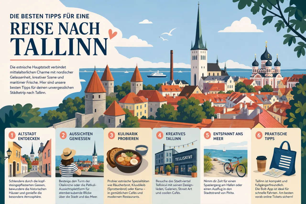 Die besten Tipps für eine Reise nach Tallinn