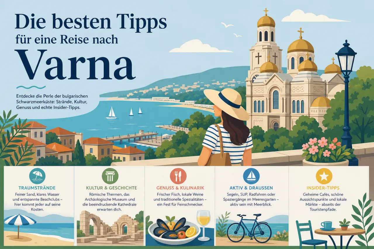 Die besten Tipps für eine Reise nach Varna