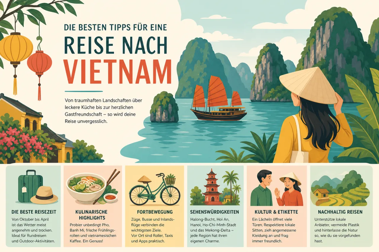 Die besten Tipps für eine Reise nach Vietnam