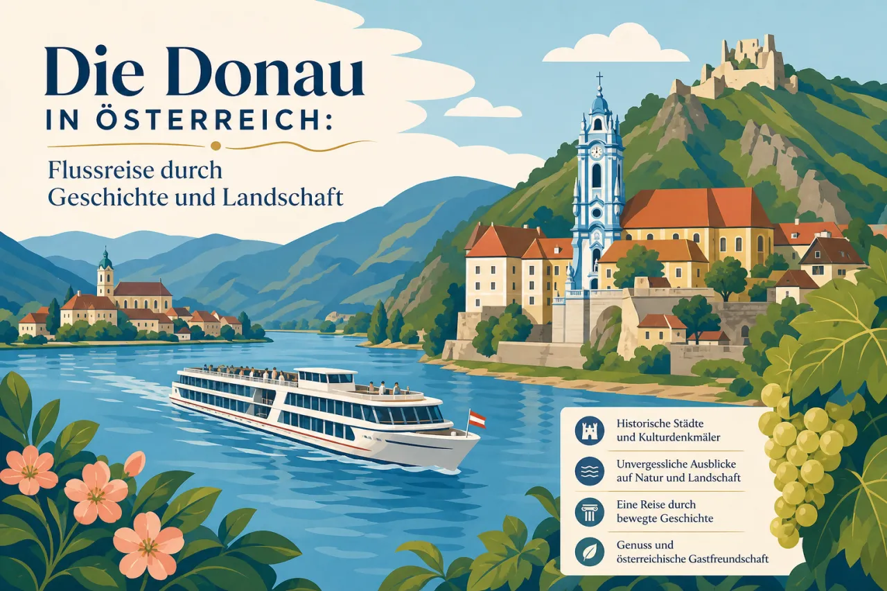 Die Donau in Österreich: Flussreise durch Geschichte und Landschaft