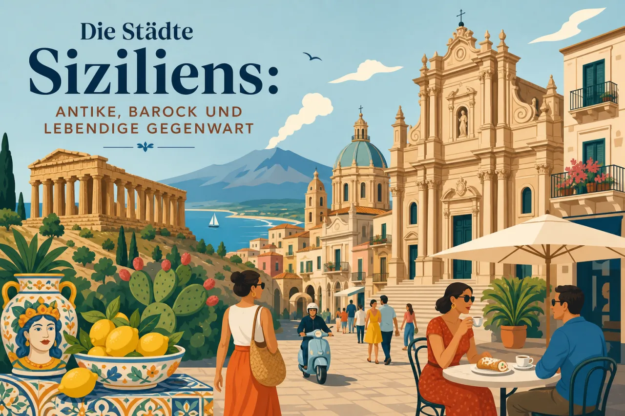 Die Städte Siziliens: Antike, Barock und lebendige Gegenwart