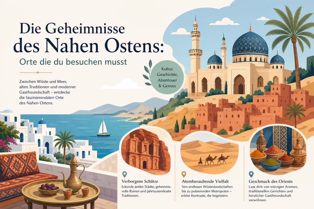 Die Geheimnisse des Nahen Ostens: Orte, die du besuchen musst
