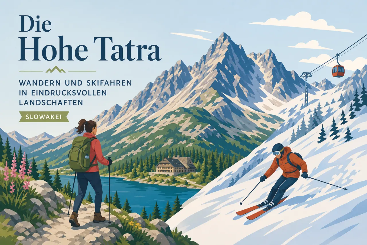 Die Hohe Tatra: Wandern und Skifahren in eindrucksvollen Landschaften