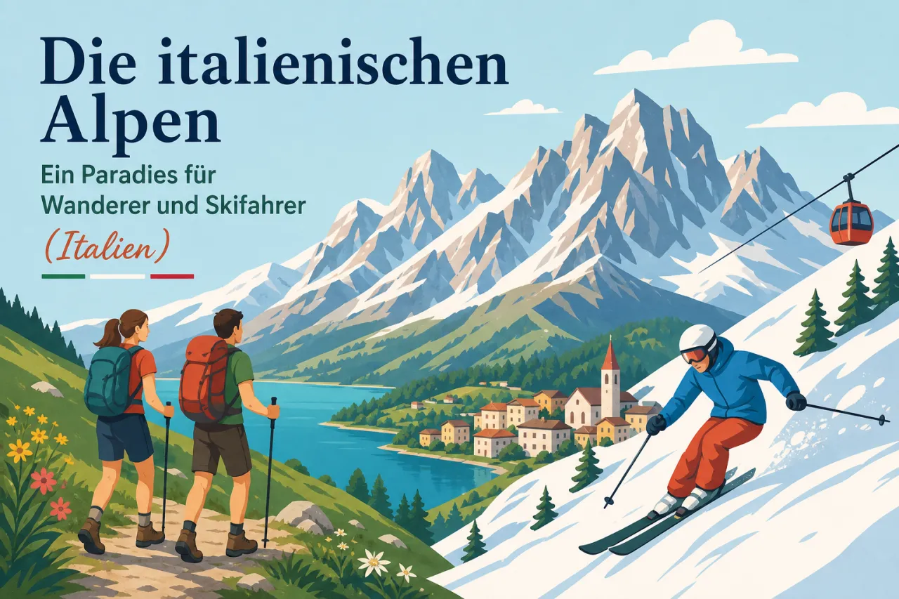 Die italienischen Alpen - Ein Paradies für Wanderer und Skifahrer