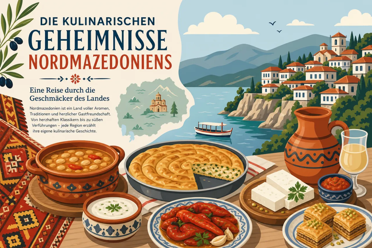 Die kulinarischen Geheimnisse Nordmazedoniens - Eine Reise durch die Geschmäcker des Landes
