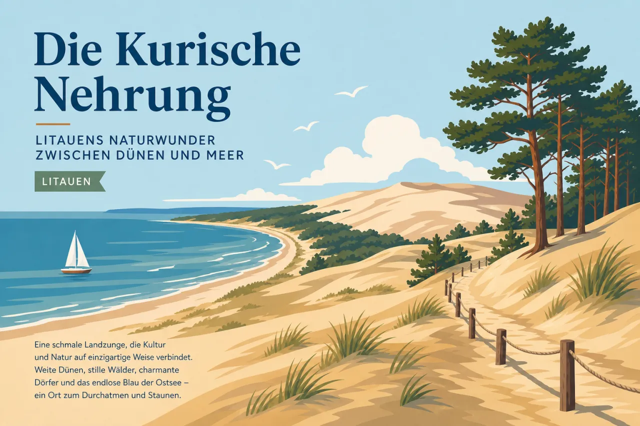 Die Kurische Nehrung — Litauens Naturwunder zwischen Dünen und Meer