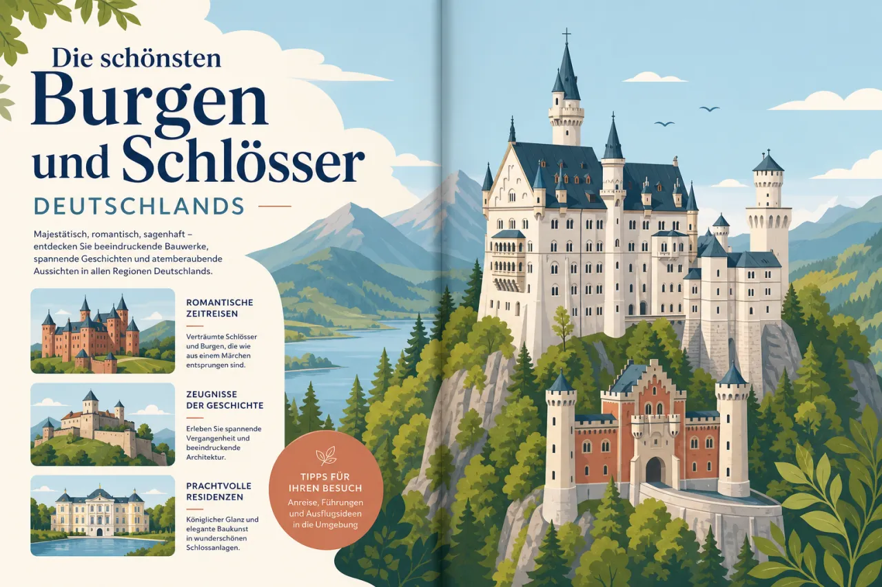 Die schönsten Burgen und Schlösser Deutschlands
