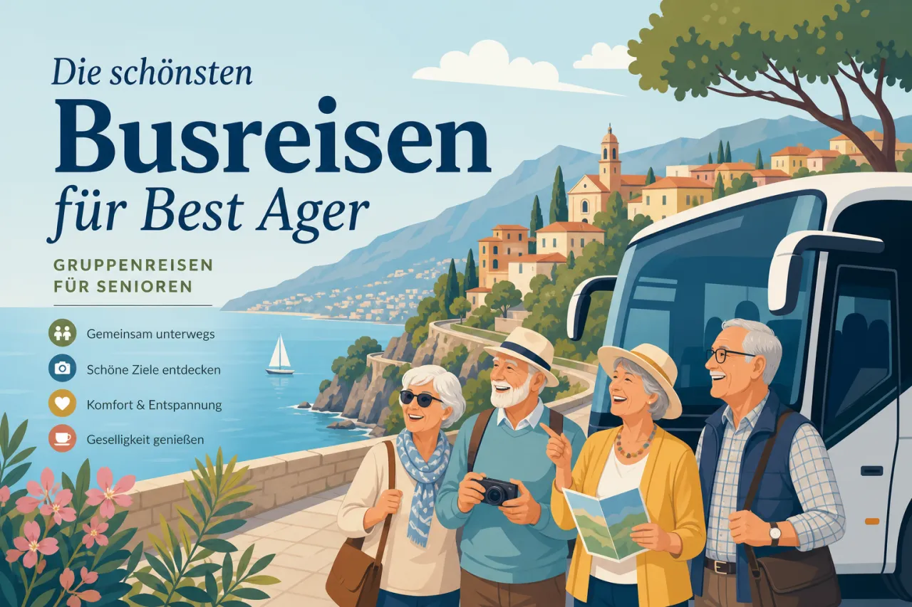 Die schönsten Busreisen für Best Ager